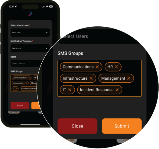 SMS Groups